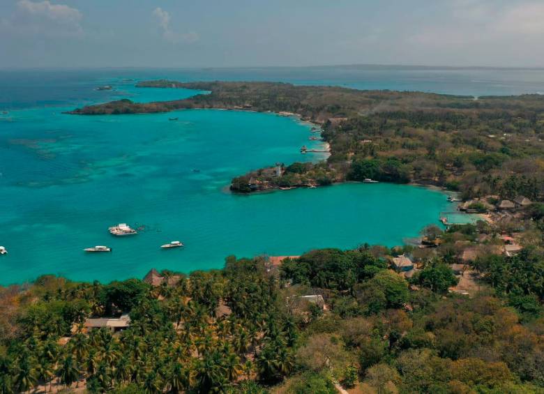 Este fue el predio baldío de Islas del Rosario que fue recuperado por la Agencia Nacional de Tierras. FOTO: Tomada de Twitter @GerardoVegaMed