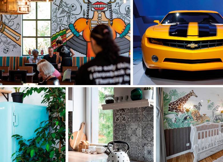 Una pared en blanco puede ser como una hoja, tan amplias las posibilidades para llenarla como lo permita la imaginación. Fotos: Sstock.