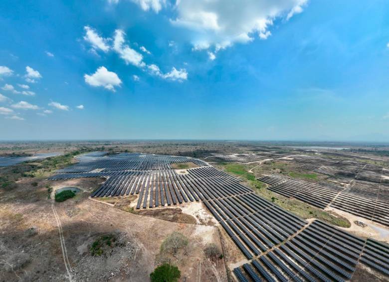 Solo los parques La Loma, Fundación y El Paso, de Enel, representan más del 34% de la energía solar producida en todo el sistema interconectado de Colombia. Foto: Cortesía