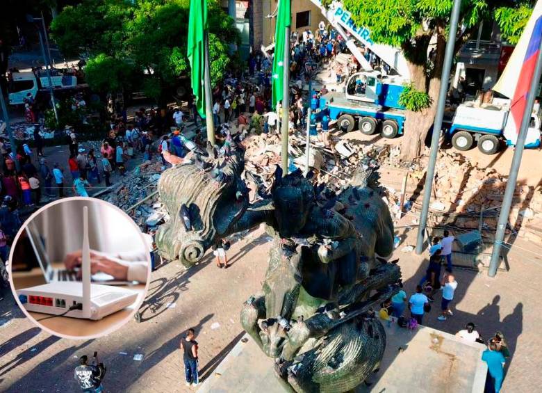 Claro, Tigo, Wom y Starlink entregarán datos móviles gratuitos a usuarios prepago de cinco departamentos afectados por el terremoto. FOTO MANUEL SALDARRIAGA