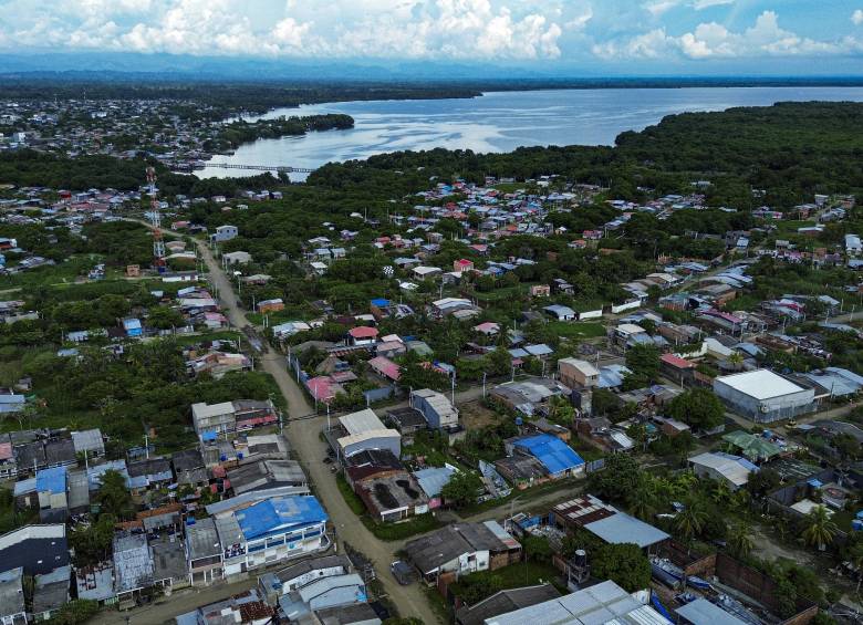 Panorámica del municipio de Turbo, en el Urabá antioqueño. Foto: Manuel Saldarriaga Quintero. 