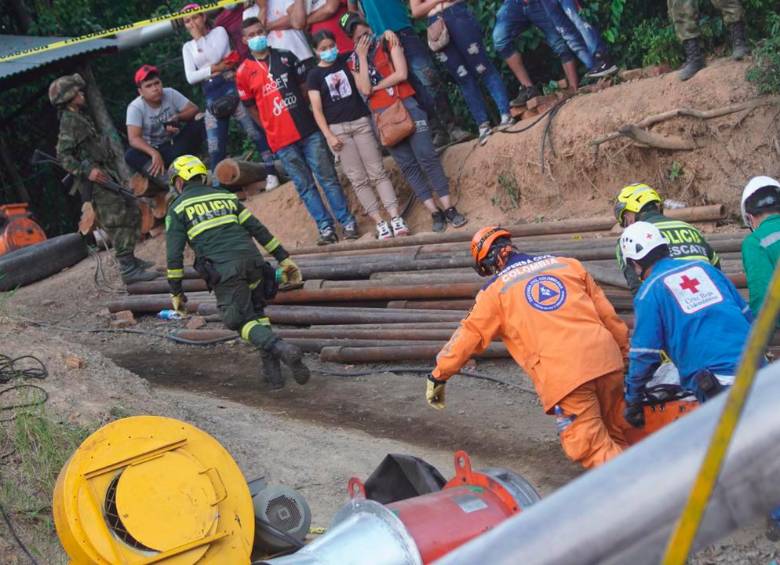 La explosión ocurrió el lunes pasado en la mina La Mestiza, situada en El Zulia y fue provocada por metano y polvo de carbón. FOTOS: CORESÍA ANM