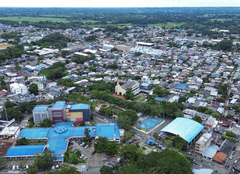 Panorámica del municipio de Caucasia, donde ocurrieron los hechos. FOTO: Manuel Saldarriaga Quintero