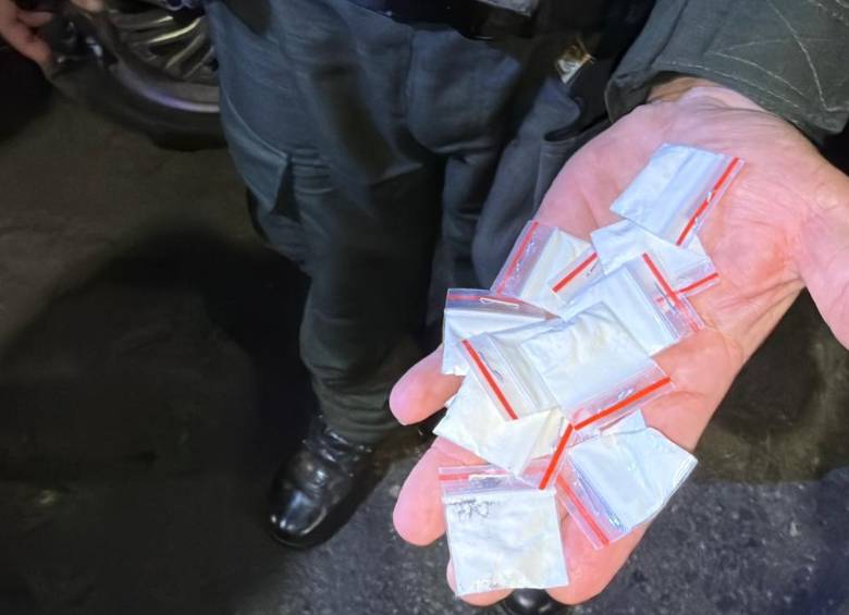 En las requisas y registros realizados en la Comuna 4, las autoridades también encontraron estupefacientes. FOTO: Cortesía Secretaría de Seguridad