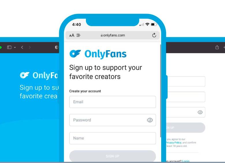 OnlyFans es una plataforma y aplicación en línea creada en 2016. FOTO onlyfans.com
