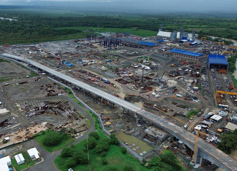 Puerto Antioquia será el primero de los puertos que se desarrollarán en el Urabá antioqueño, aprovechando la ubicación estratégica de esta subregión. FOTO: MANUEL SALDARRIAGA