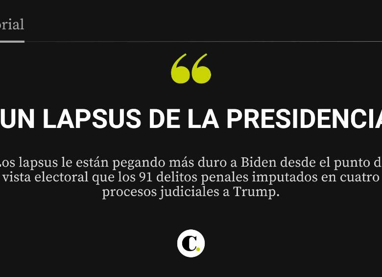 A un lapsus de la Presidencia
