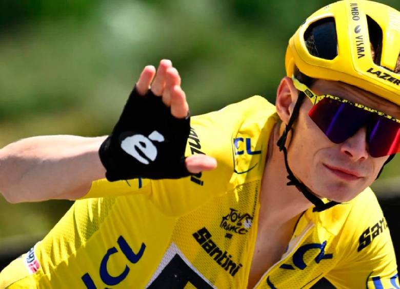 Jonas Vingegaard, gran candidato a reinar en la edición 80 de la Vuelta. FOTO AFP