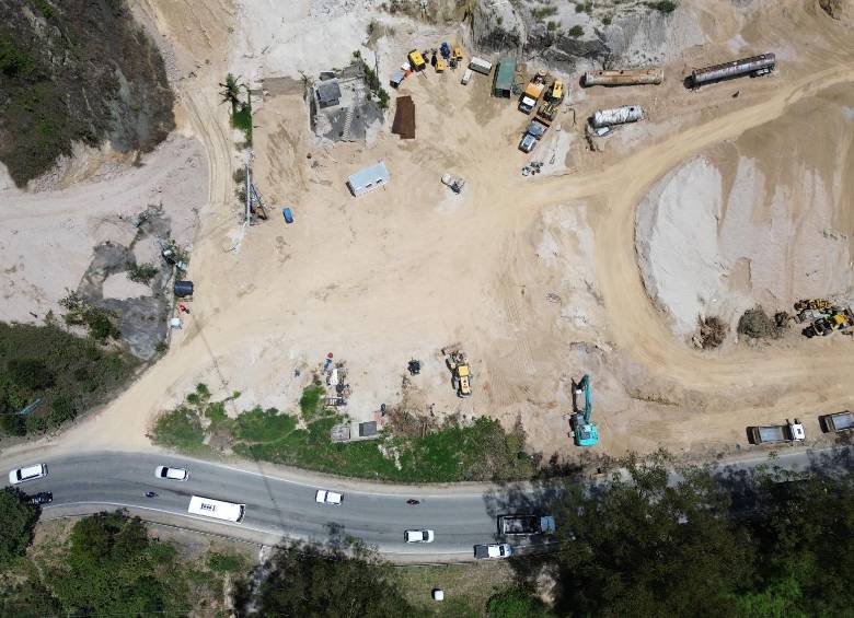 Las obras de Pacífico 1 entre Caldas y Amagá empezarán este año e implicarán el cierre total de la vía hasta por ocho horas diarias durante 20 meses. FOTO: MANUEL SALDARRIAGA