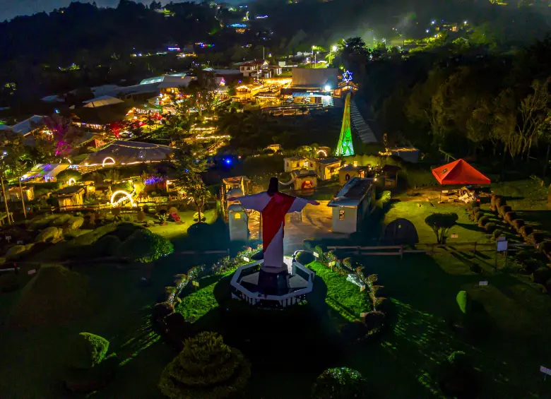 Un pesebre para caminar: así es el más grande de Antioquia