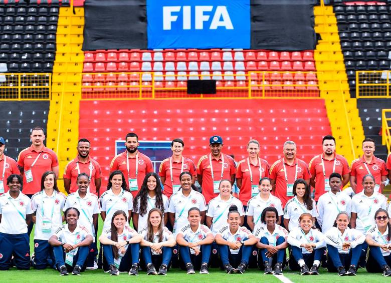 Las colombianas representan al país en el Mundial Sub-20 de Costa Rica. FOTO @FCFSeleccionCol