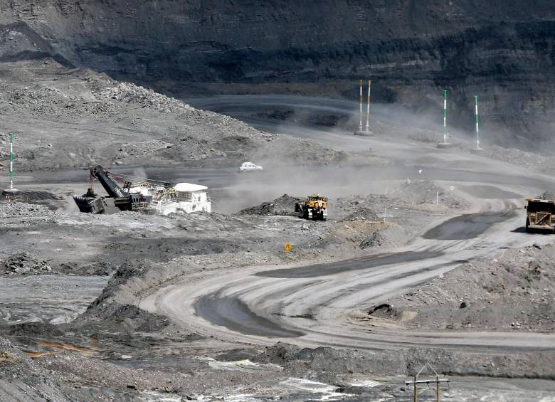 El carbón térmico colombiano se ha disparado en las exportaciones. Europa aumentó el consumo del mineral. FOTO EFE.