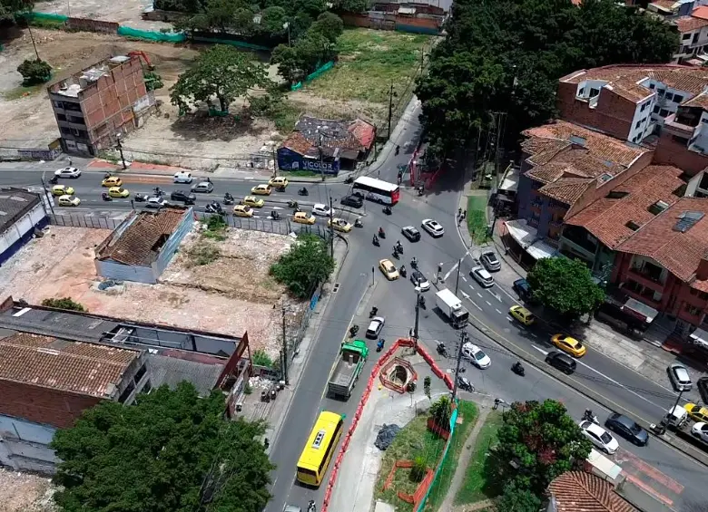 Los intercambios viales en proceso están ubicados en Rinconcito Ecuatoriano, la Avenida 80 con la Carrera 70 y la Avenida 80 con la calle San Juan (44). FOTO: Manuel Saldarriaga