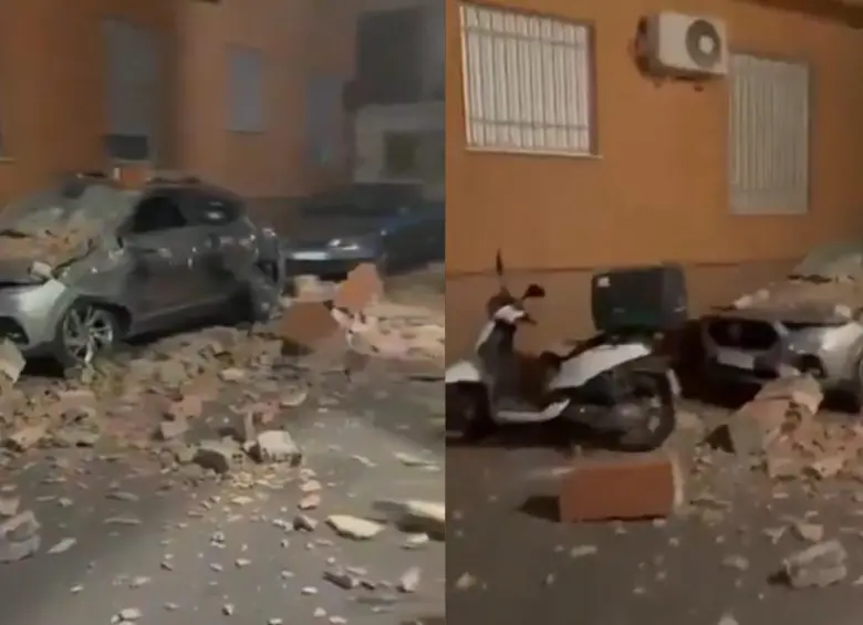 El temblor se sintió en la madrugada de este sábado en el país europeo. Foto: Redes sociales