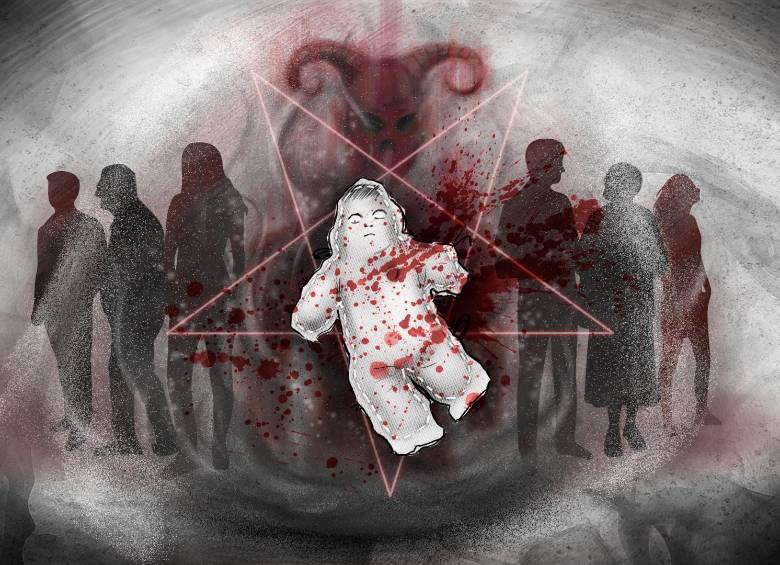Ya está al aire el nuevo capítulo de Revelaciones del Bajo Mundo, titulado “El infantil crimen de la familia satánica”. ILUSTRACIÓN DE TOMÁS GIRALDO.