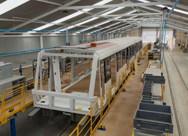 En Bello, Antioquia, almacenarán, también, los materiales que se comprarán en Colombia, como, por ejemplo, los vidrios y algunos cauchos y algunos elementos de interiorismo y algunos cableados. Foto Cortesía.