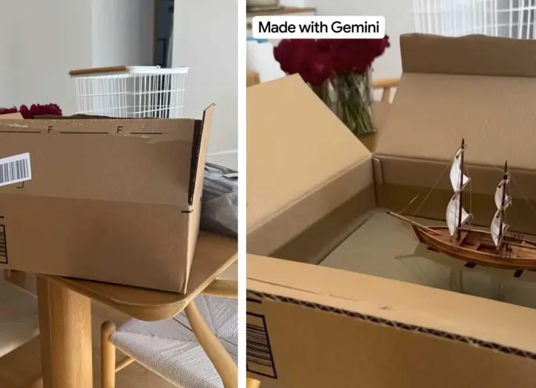 La nueva herramienta de Google Gemini permite transformar fotografías en clips de vídeo animados con sonido. FOTO: Google