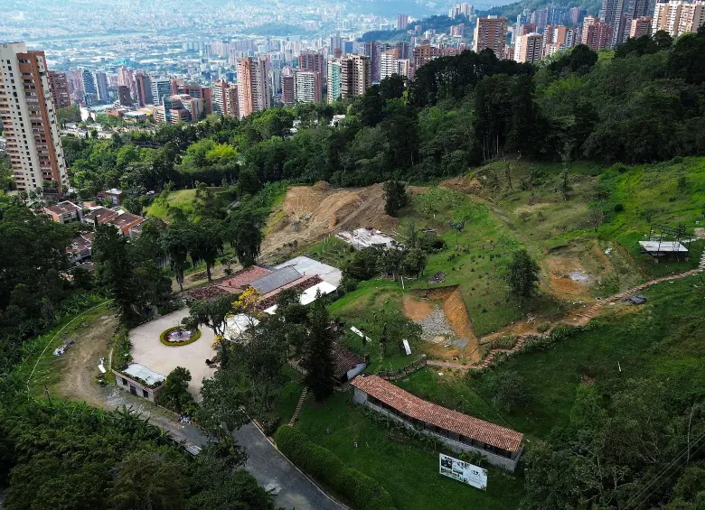 El lote Aguas Vivas tiene gran valor. Está ubicado en El Poblado. FOTO manuel saldarriaga