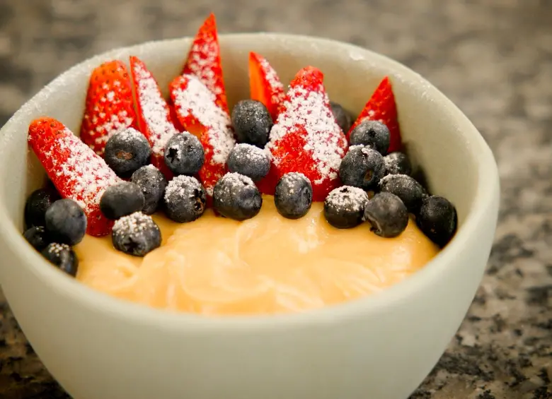 El postre cremoso de natilla le da un nuevo rostro a la tradición. Foto; Juan Pablo Estrada
