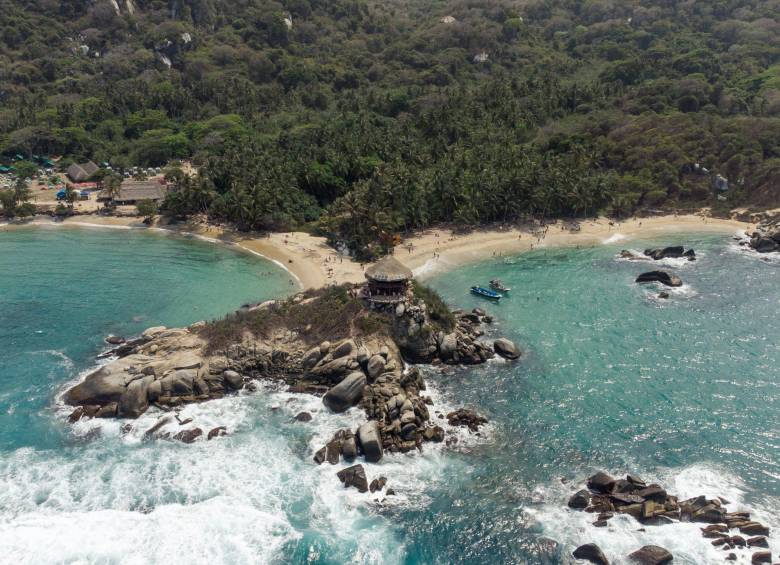 Parques Nacionales Naturales de Colombia anuncia cierre temporal del Parque Tayrona para garantizar condiciones de seguridad. FOTO: PARQUES NATURALES DE COLOMBIA.
