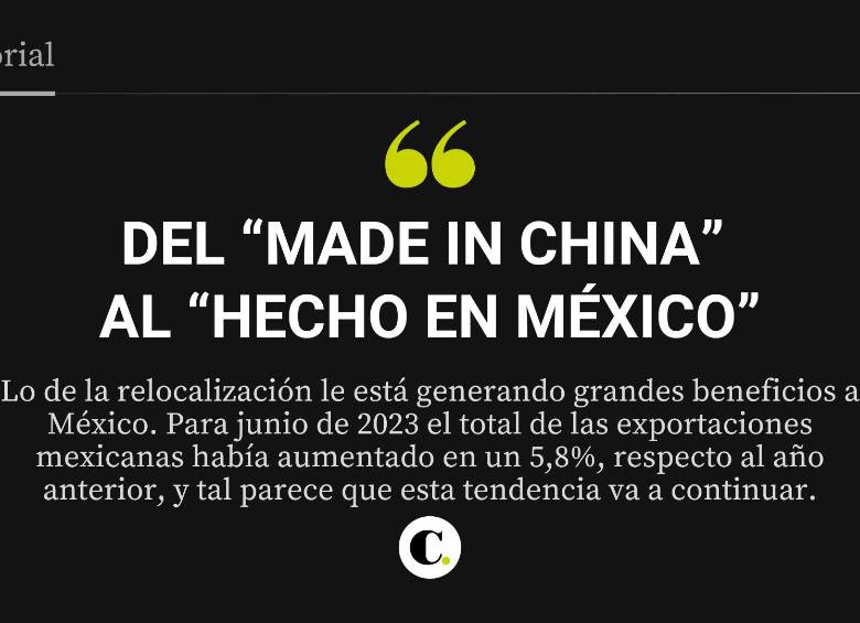 Del “Made in China” al “Hecho en México”