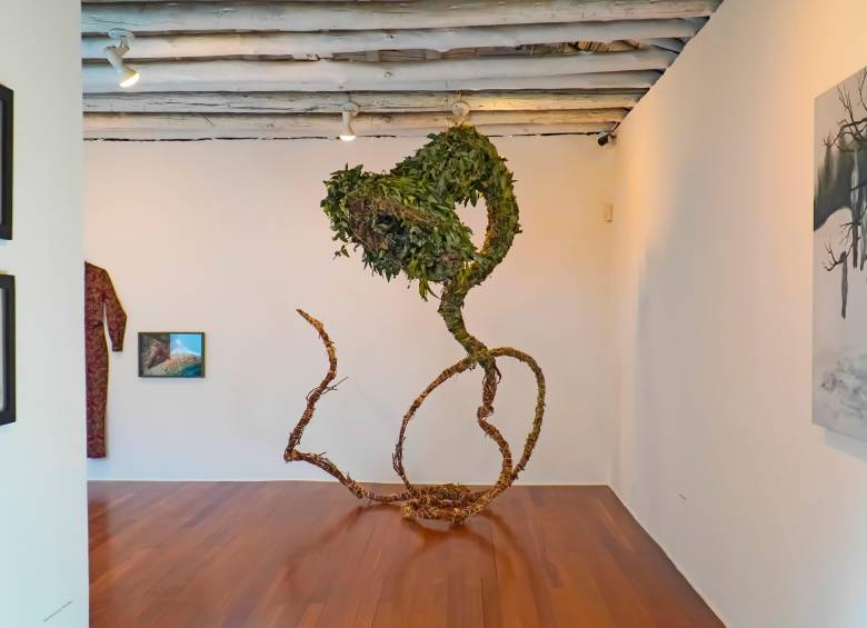 Las obras ganadoras del Premio Arte Joven 2025 se exhibirán en la galería Nueveochenta, en Bogotá (en la foto). FOTO cortesía Premio Arte Joven