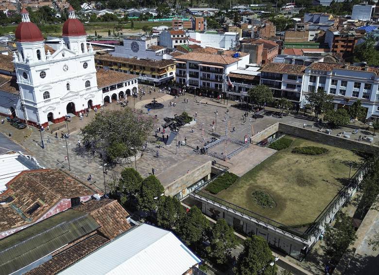 Imagen de referencia del municipio de Rionegro, donde ocurrerion los hechos. Foto: Manuel Saldarriaga Quintero.