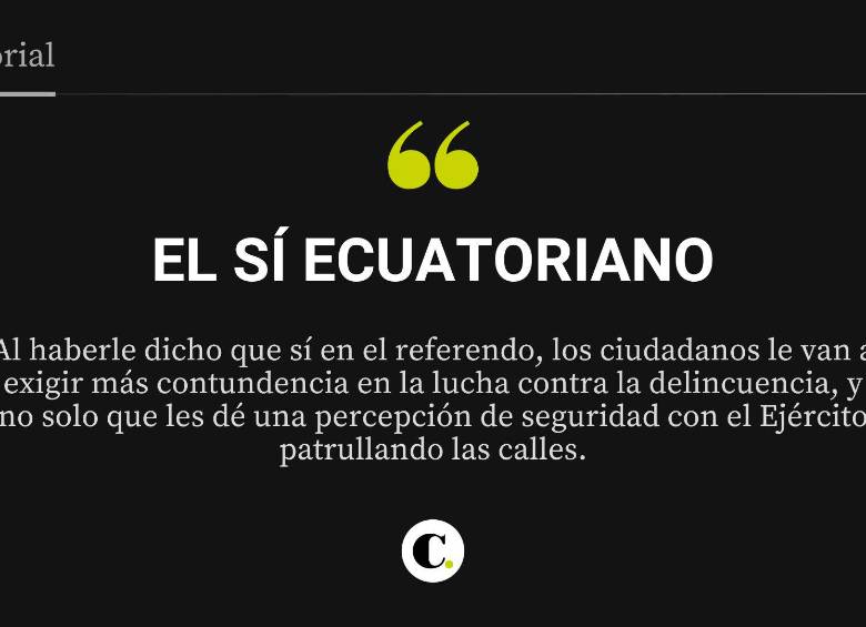 El sí ecuatoriano