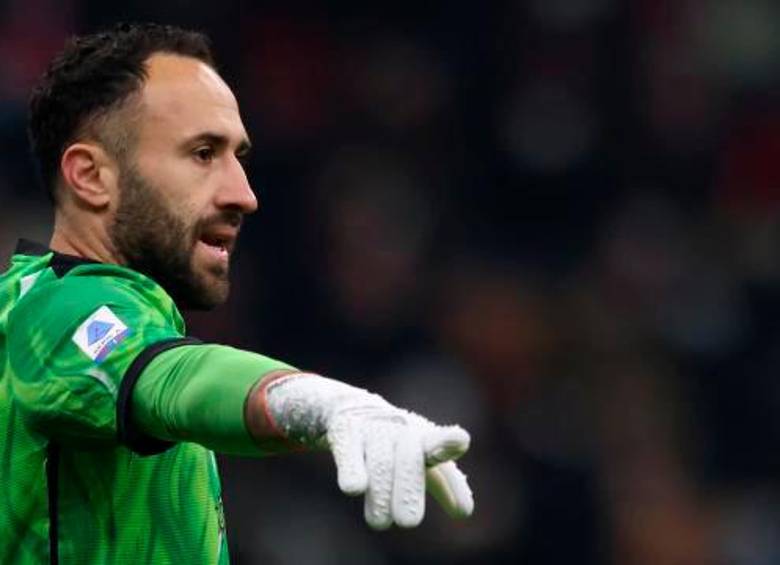 David Ospina cumple su cuarta temporada con Napoli. FOTO efe