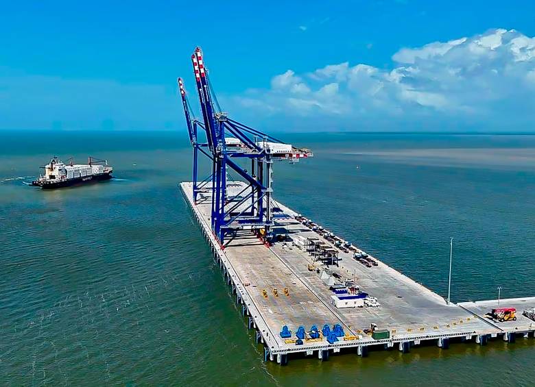 Para la mayor parte de los empresarios, la aparición del primer puerto moderno en Urabá tiene a esa región antioqueña a las puertas de un mayor crecimiento económico, generación de empleo y atracción de inversión extranjera. FOTO Cortesía