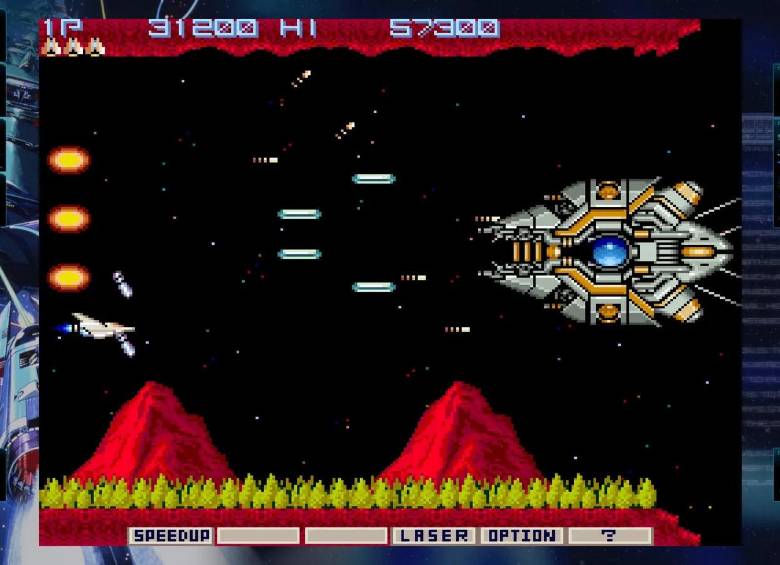 Gradius marcó un antes y un después en los arcades: hoy cumple 40 años como símbolo del legado de los “matamarcianos”. FOTO cortesía Konami