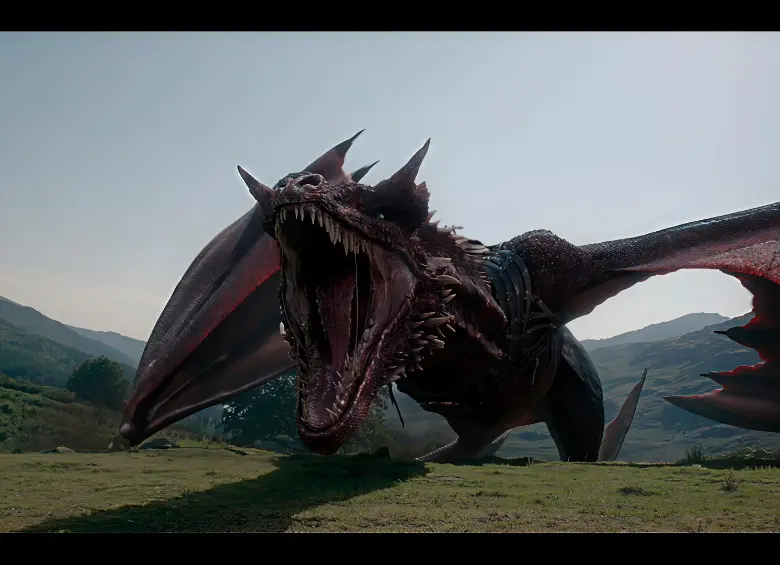 Los dragones son los protagonistas de la “Danza de dragones” esa guerra armada entre los Targaryen por la conquista del Trono de Hierro. FOTO Cortesía HBO.
