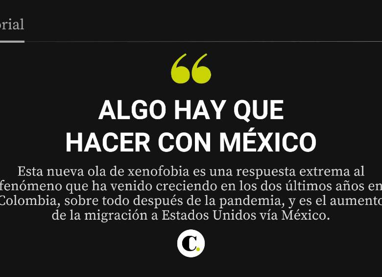 Algo hay que hacer con México