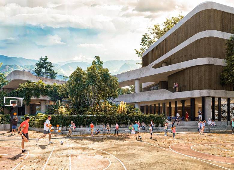 El proyecto de megacolegio se desarrolló bajo el concepto de escuelas inteligentes. Foto: cortesía.