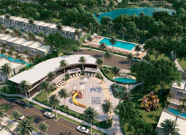 El proyecto Sunno Blue Homes contará con amenidades para el disfrute de todos los visitantes. FOTO: CORTESÍA