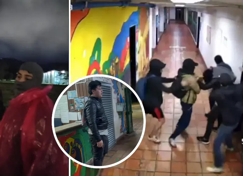 La universidad rechazó los hechos violentos y ya iniciaron investigaciones. FOTO: REDES SOCIALES.