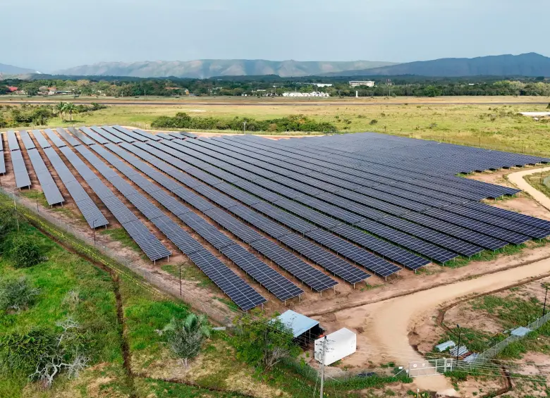 Según EPM esta es la solución de autogeneración solar más grande que tiene en operación en Colombia. FOTO cortesía EPM