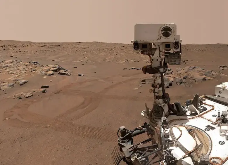 El Programa de Exploración de Marte de la NASA anunció el resultado de una de las muestras recolectadas por el rover Perseverance en el antiguo lecho de un río seco en el cráter Jezero. FOTO: NASA