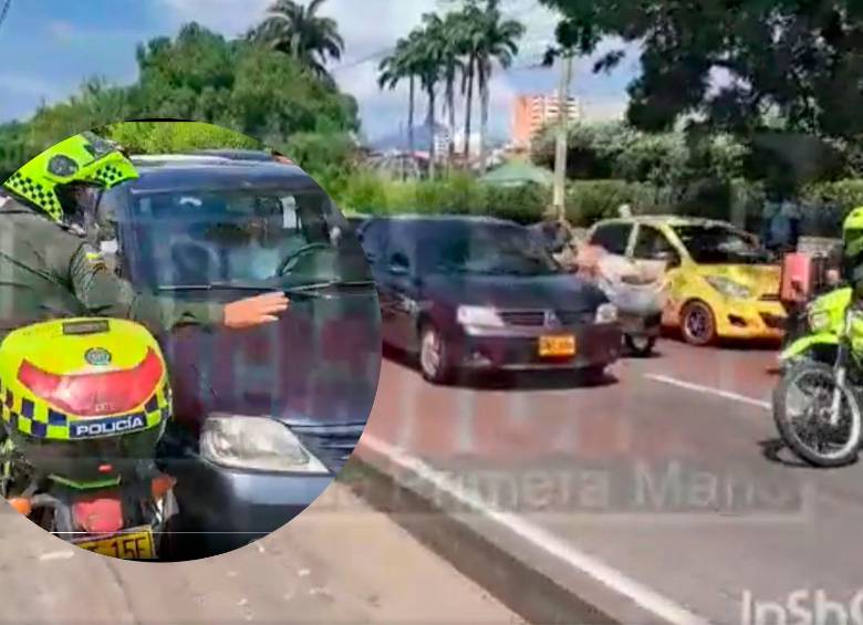 La comunidad pensó que los ocupantes del vehículo estaban muertos. FOTOS CAPTURA DE PANTALLA