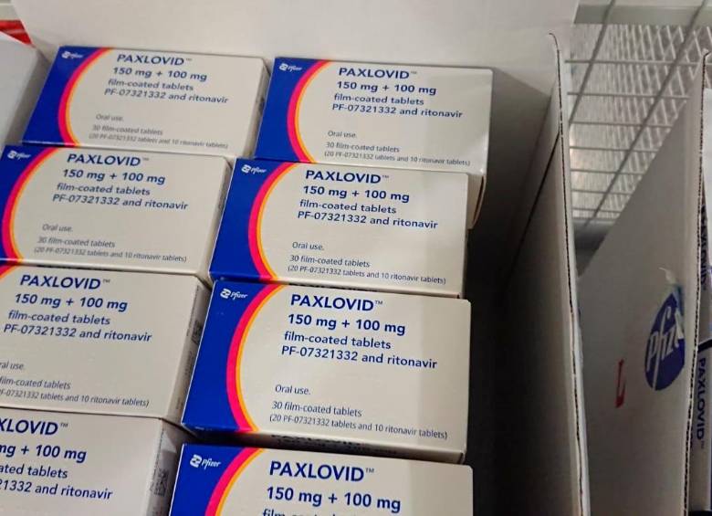 Imagen del medicamento Paxlovid de Pfizer contra el coronavirus. FOTO Europa Press