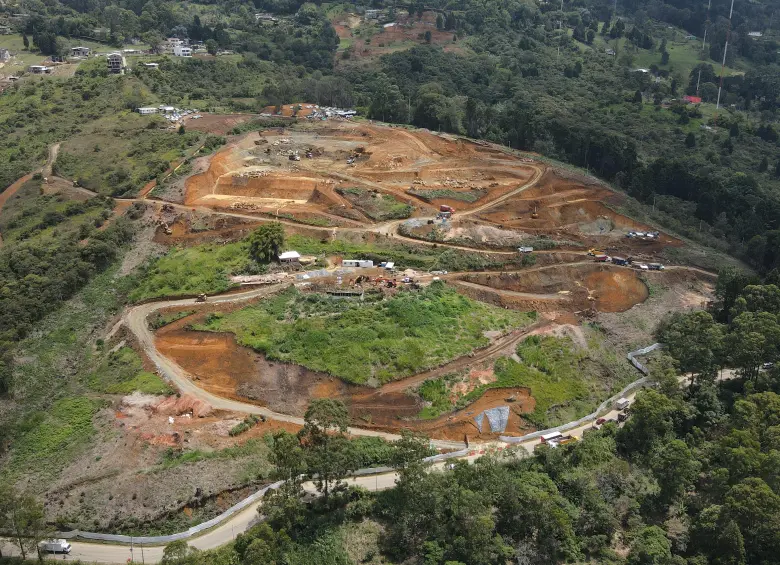Obras de la cárcel metropolitana de San Cristobal ya avanzan en un 3%. FOTO: CORTESÍA ALCALDÍA DE MEDELLÍN