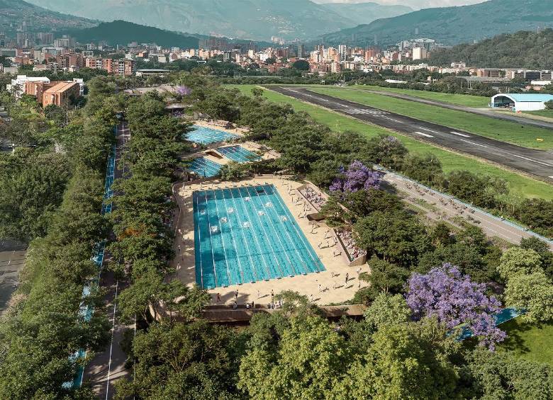 Se intervendrán cerca de 30.000 metros cuadrados para la construcción de dos piscinas olímpicas, dos de aprendizaje y zonas verdes, entre otros espacios. FOTO: CORTESÍA ALCALDÍA DE MEDELLÍN