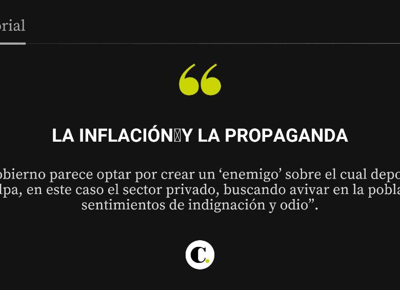 La inflacióny la propaganda