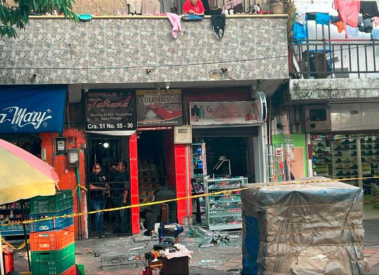 Niño herido por explosión de artefacto en Medellín