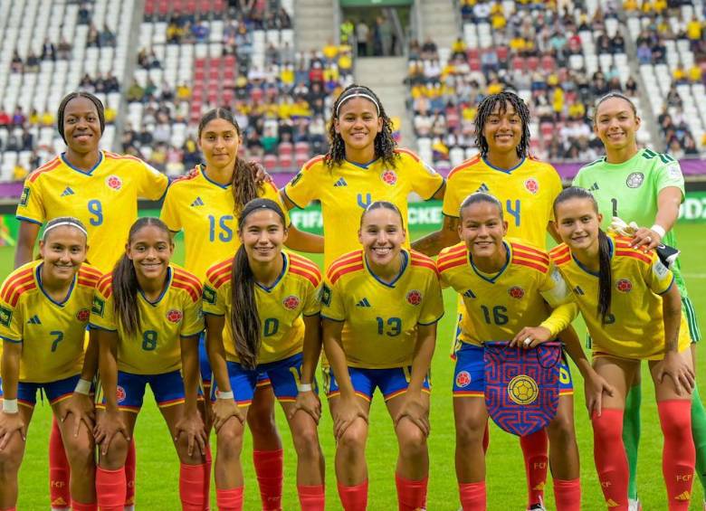 La Selección Colombia Sub-20 femenina fue elogiada por el presidente de la FIFA, Gianni Infantino. FOTO FCF