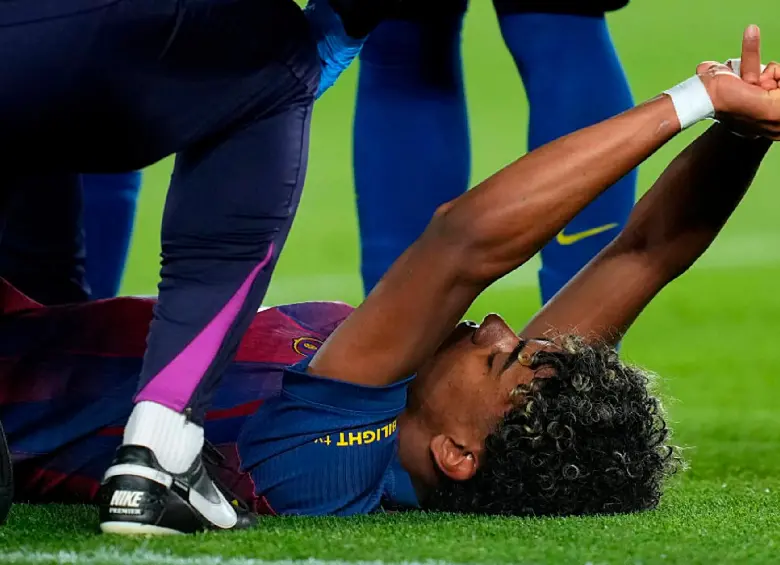Lamine Yamal, de 18 años, es la gran figura del Barcelona, que no podrá contar con él en lo que resta de Liga de España, que finaliza este 24 de mayo. FOTO GETTY