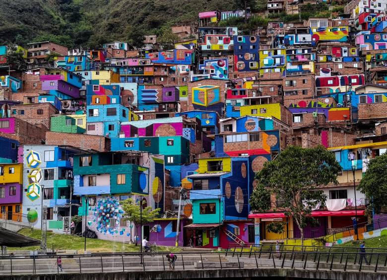 La obra de arte más grande de Medellín está en Manrique 