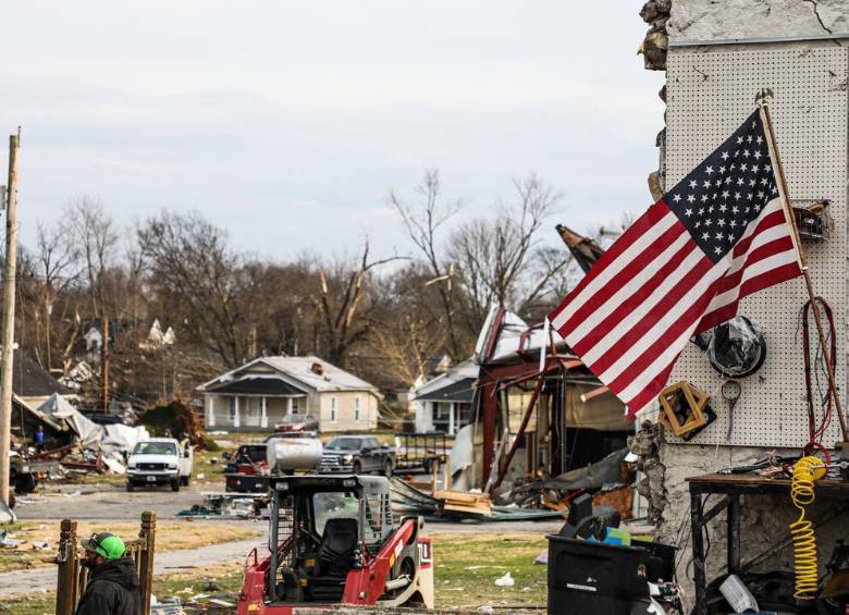 Solo en 2024, los accidentes relacionados con tornados causaron 54 muertes en Estados Unidos, según la Administración Nacional Oceánica y Atmosférica (NOAA). Foto: AFP
