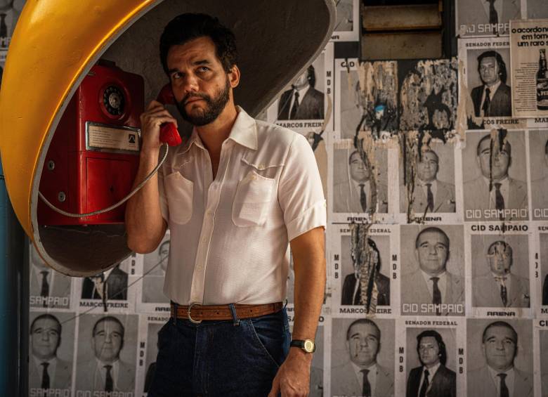 Wagner Moura protagoniza El agente secreto, el thriller político-criminal dirigido por Kleber Mendonça Filho. FOTO cortesía MUBI