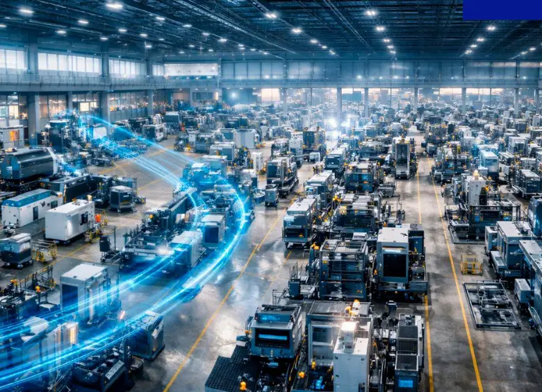 Desde mantenimiento predictivo hasta automatización inteligente, la IA optimiza la cadena de valor industrial. FOTO: CORTESÍA